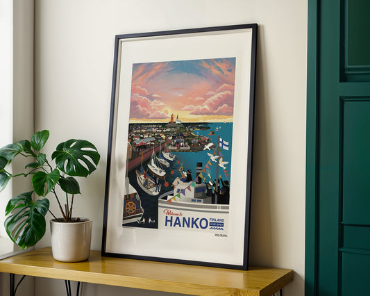 WELCOME TO HANKO POSTER