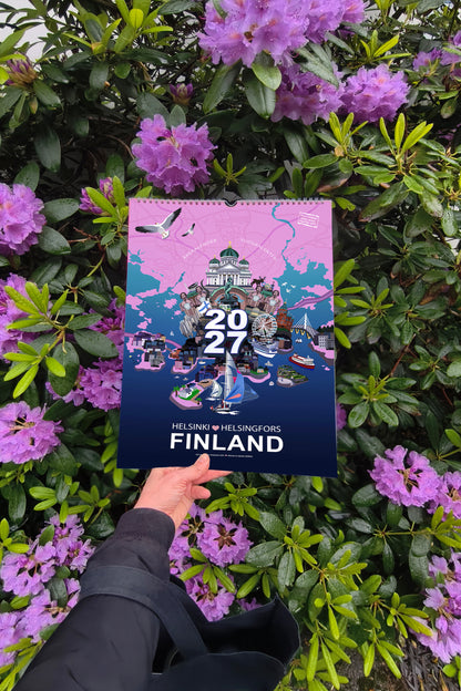 HELSINKI 2027 WALL CALENDAR - PREORDER
