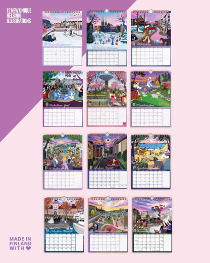 HELSINKI 2027 WALL CALENDAR - PREORDER