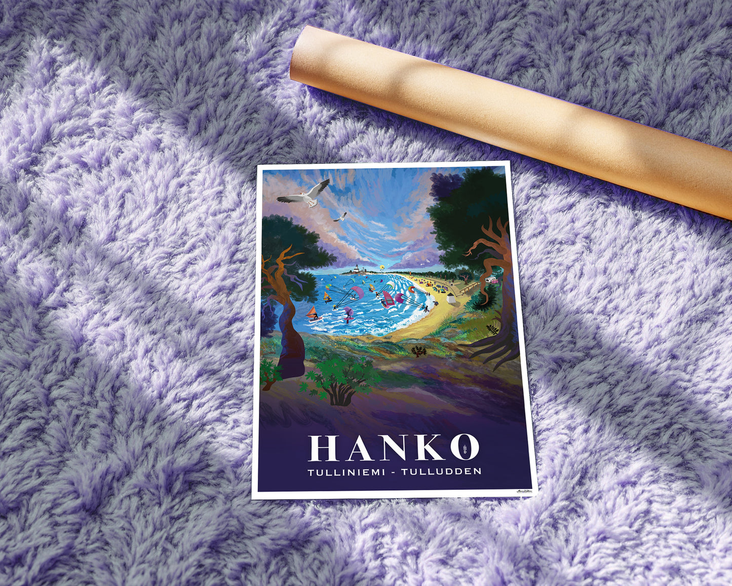 TULLINIEMI HANKO POSTER