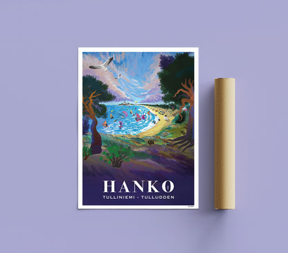 TULLINIEMI HANKO POSTER